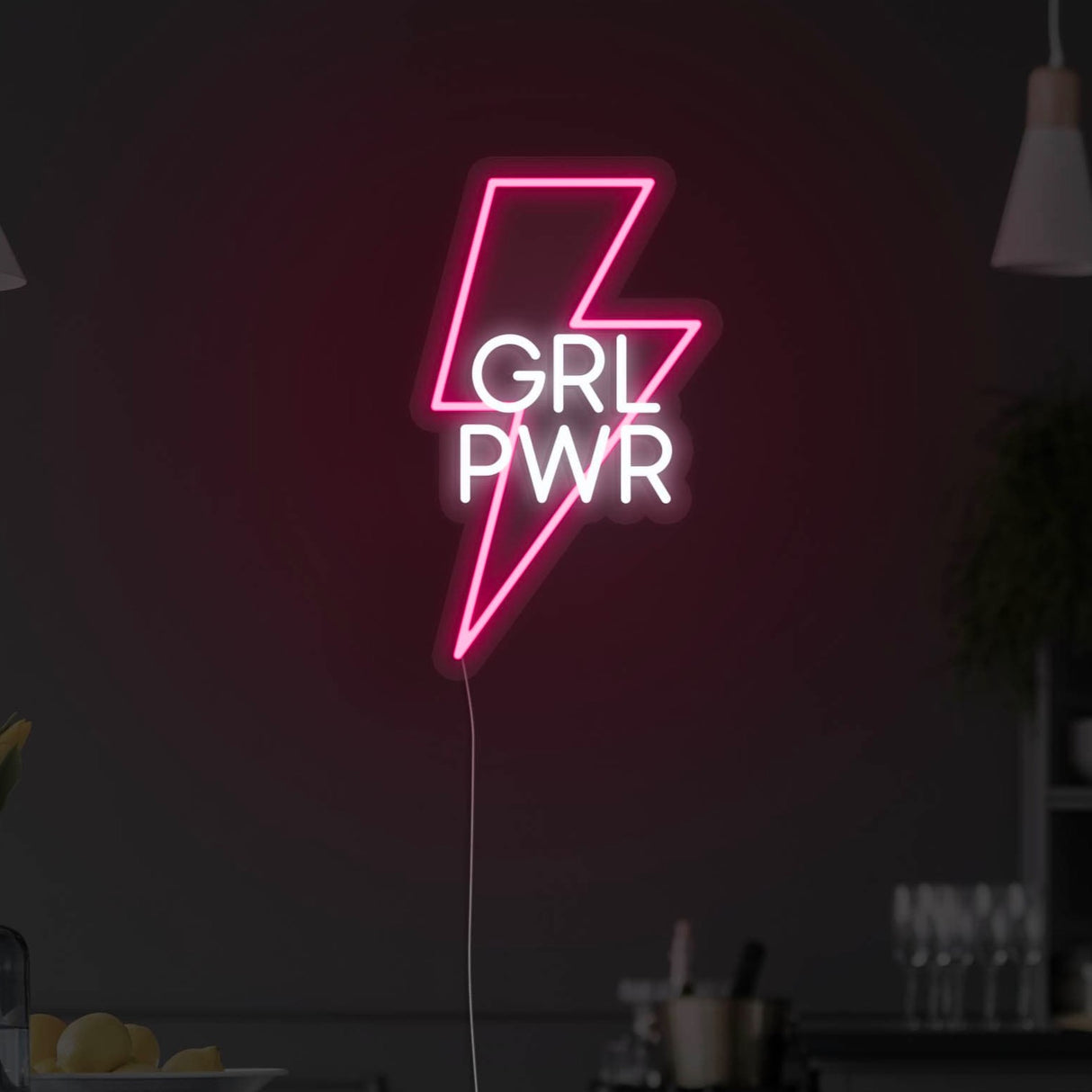 Girl Power LED Neon Sign