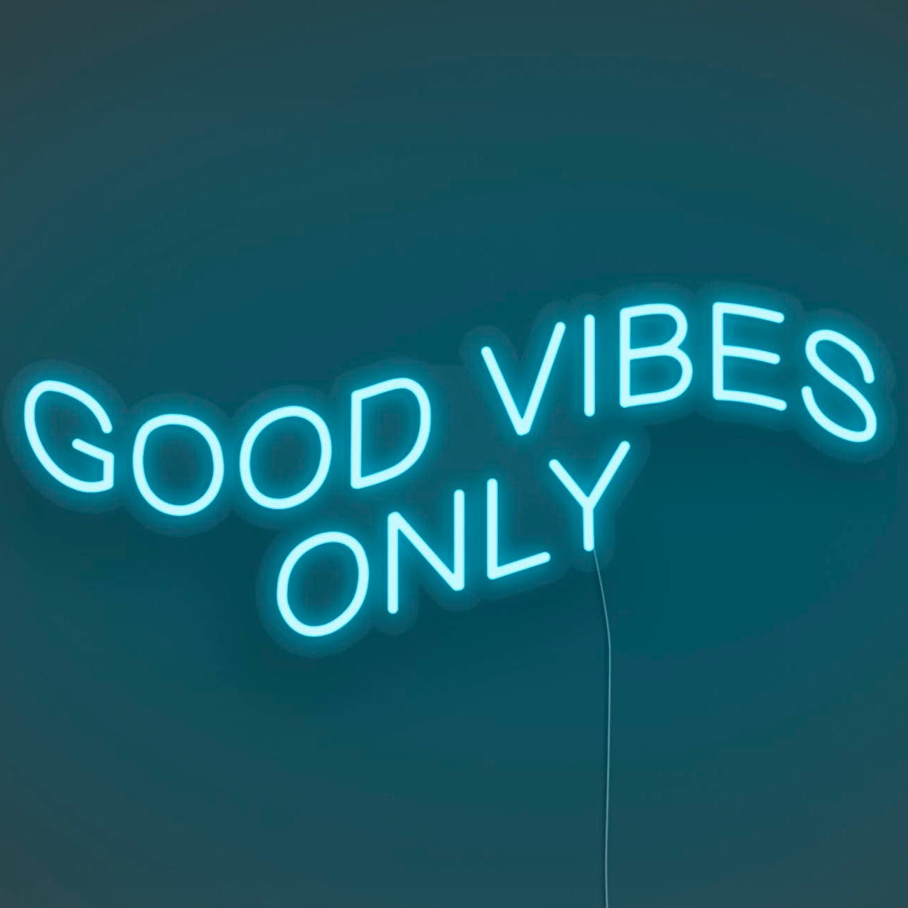 Good Vibes Only LED Neon Sign - Neon Mfg.