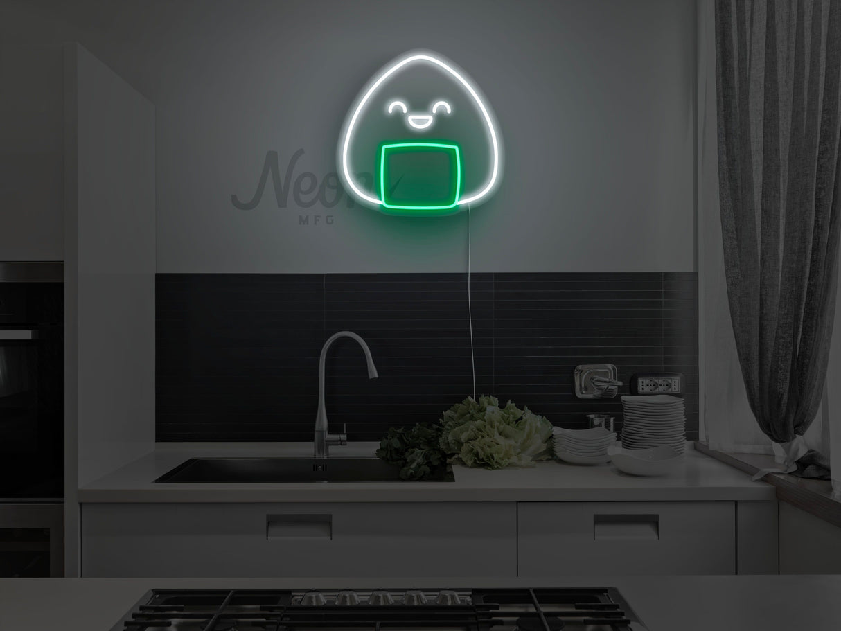 Onigiri LED Neon Sign