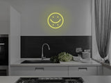 Happy Sad Face LED Neon Sign