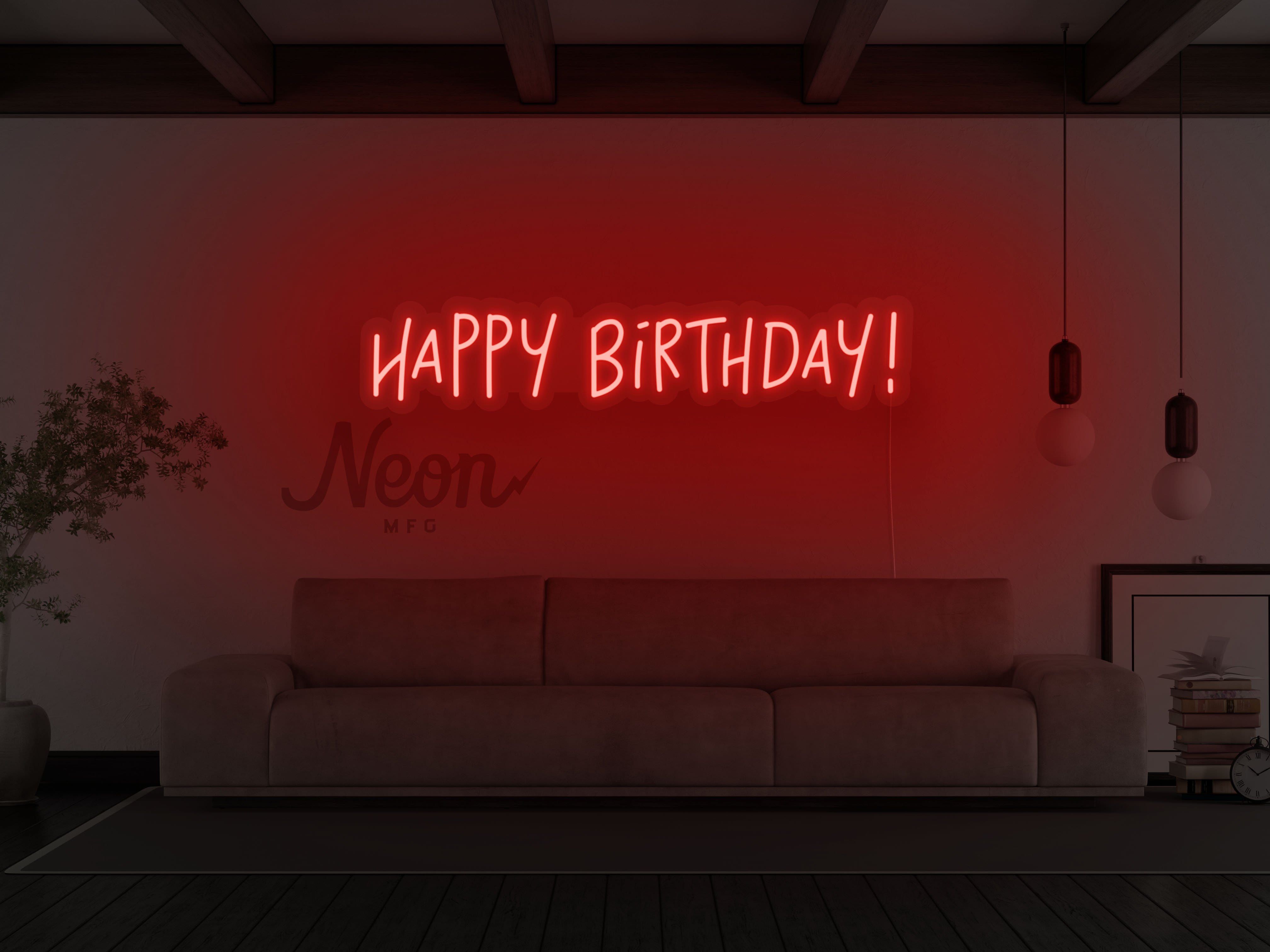 Happy Birthday - Néon LED - La Maison Du Neon - Néon led