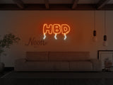 HBD Happy Birthday LED Neon Sign