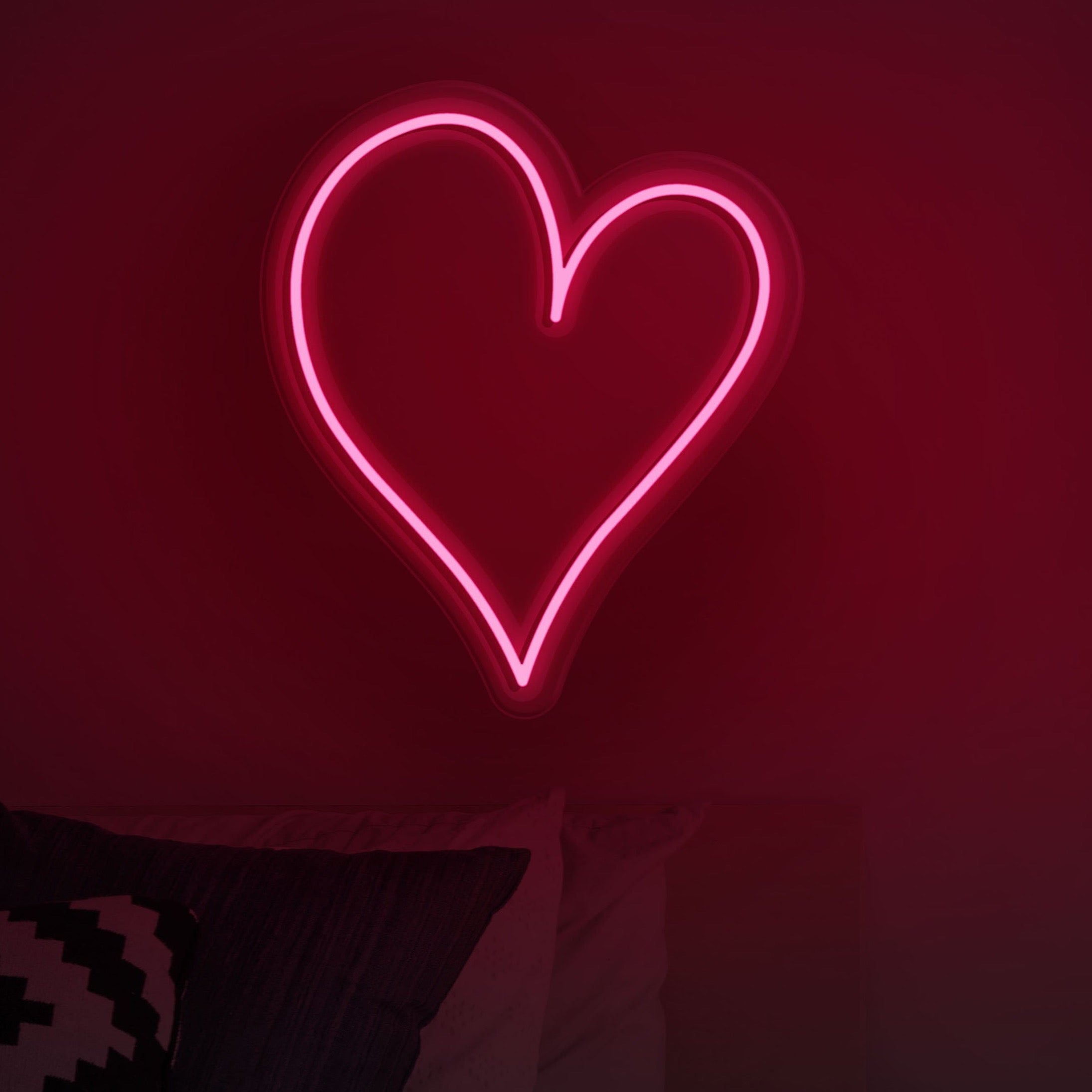 Classic Heart Neon Sign - Neon Mfg.