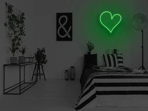 Classic Heart LED Neon Sign