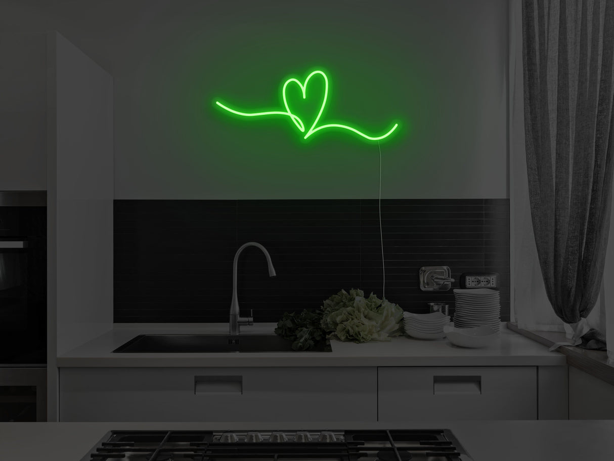 Love Me Knot LED Neon Sign