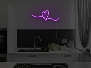 Love Me Knot LED Neon Sign