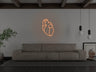 Human Heart LED Neon Sign