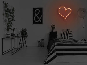 Classic Heart LED Neon Sign