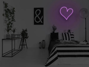 Classic Heart LED Neon Sign