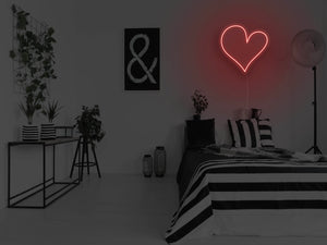 Classic Heart LED Neon Sign