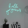 Hello Gorgeous 2.0 LED Neon Sign