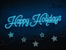 Happy Holidays LED Neon Sign