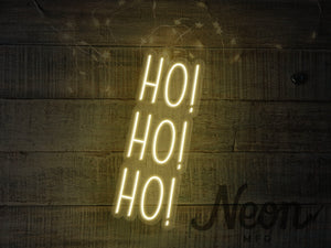 Ho Ho Ho LED Neon Sign