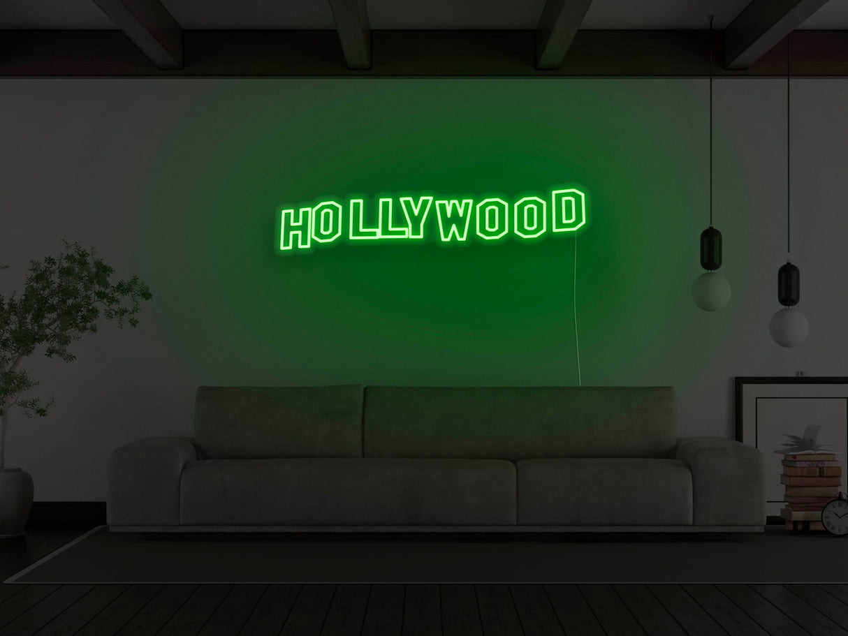 Hollywood Hills LED Neon Sign