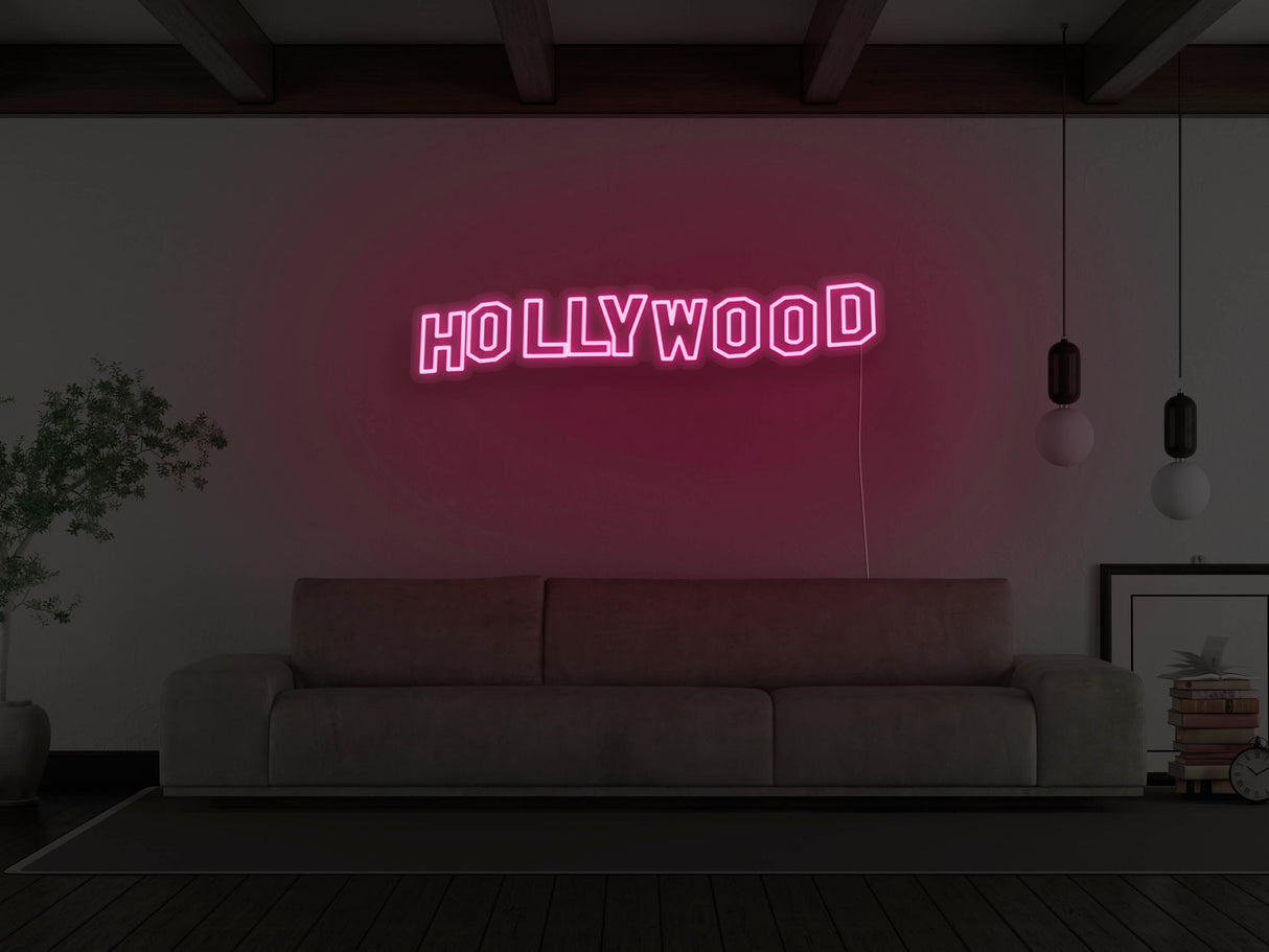 Hollywood Hills LED Neon Sign