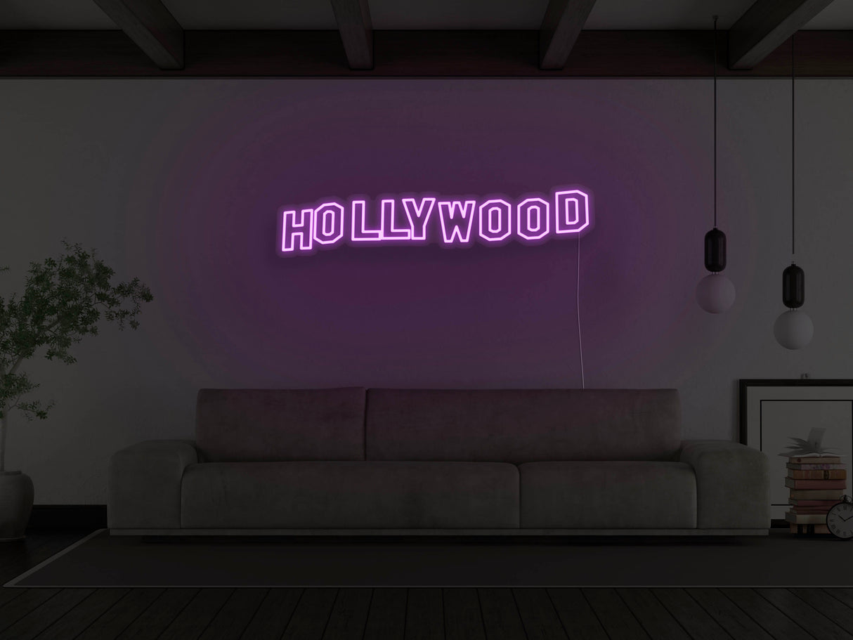 Hollywood Hills LED Neon Sign