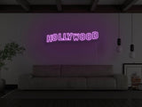 Hollywood Hills LED Neon Sign