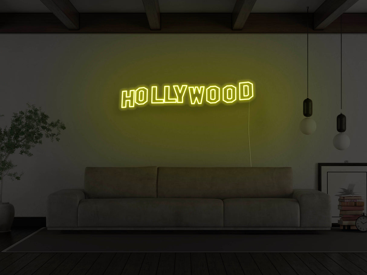 Hollywood Hills LED Neon Sign