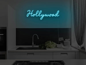 Hollywood LED Neon Sign