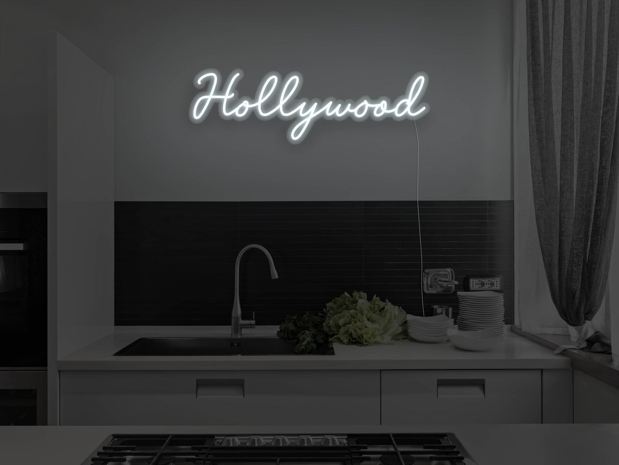 Hollywood LED Neon Sign