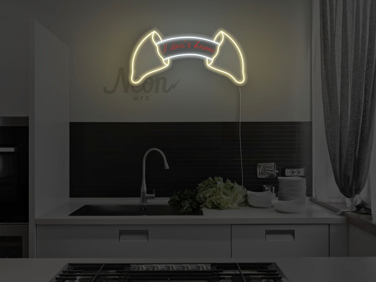 Fortune Cookie LED Neon Sign