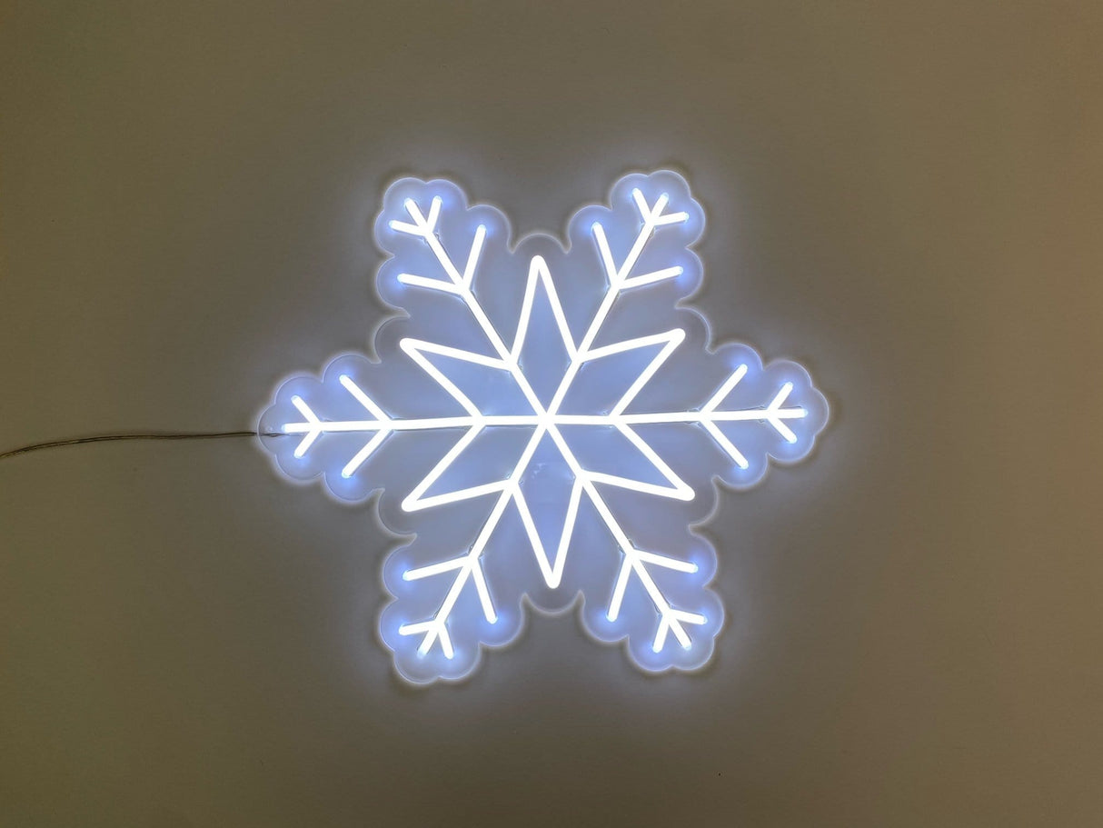 Snowflake LED Neon Sign