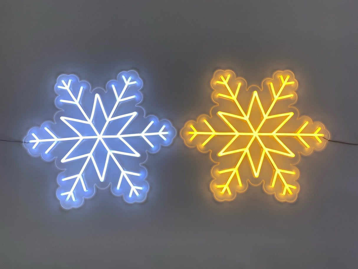 Snowflake LED Neon Sign