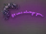 It was Always You Version 2 LED Neon Sign