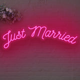 Just Married Arch LED Neon Sign