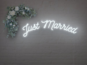 Just Married Arch LED Neon Sign