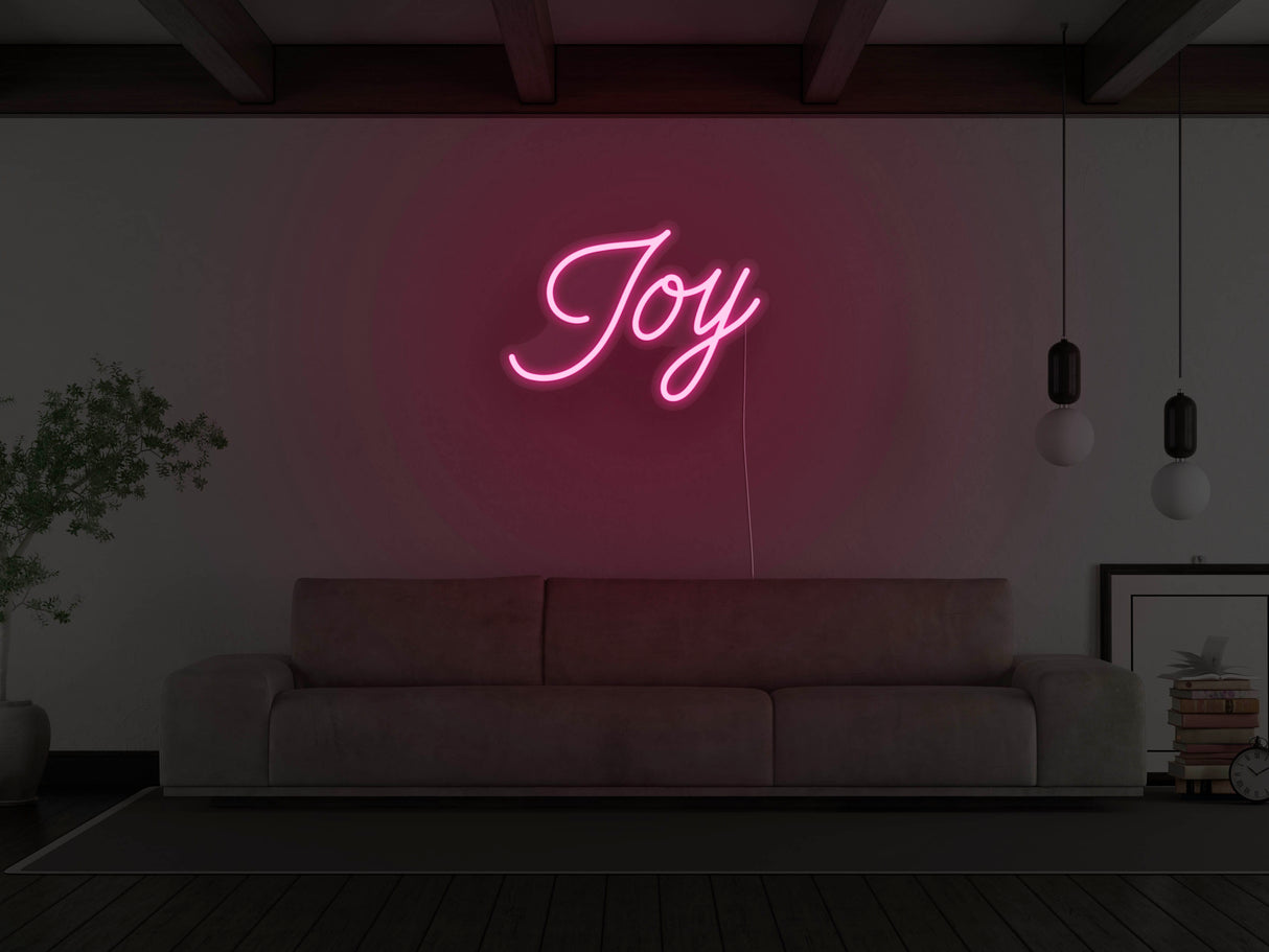 Joy LED Neon Sign