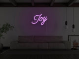 Joy LED Neon Sign