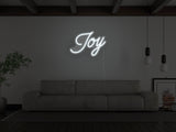 Joy LED Neon Sign