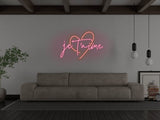 Je T'aime LED Neon Sign