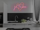 Je T'aime LED Neon Sign