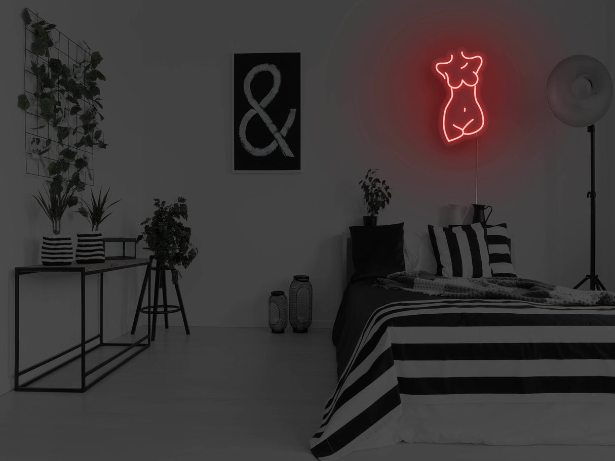 Female Sculpture LED Neon Sign