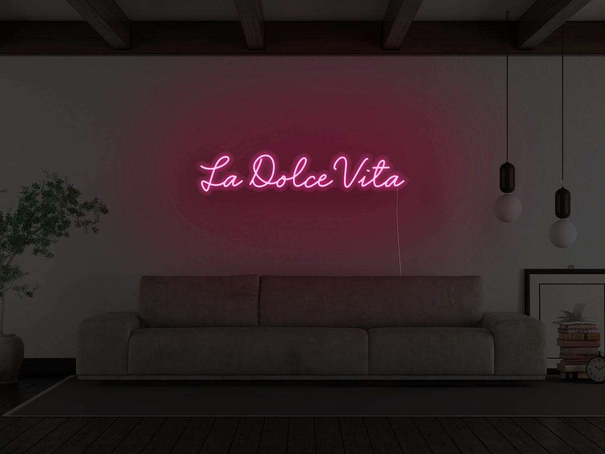 La Dolce Vita LED Neon Sign