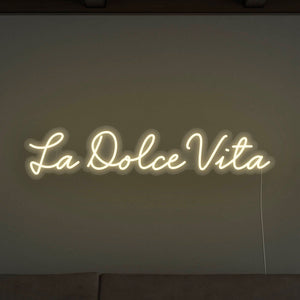 La Dolce Vita LED Neon Sign