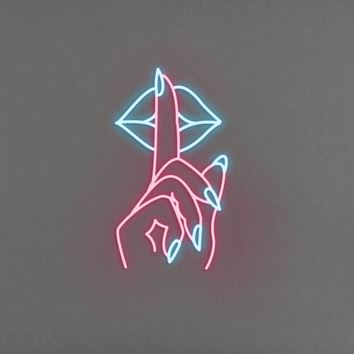 Shush LED Neon Sign