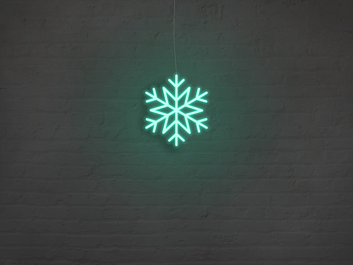 Snowflake LED Neon Sign