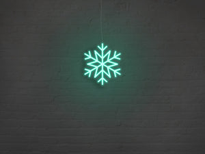 Snowflake LED Neon Sign