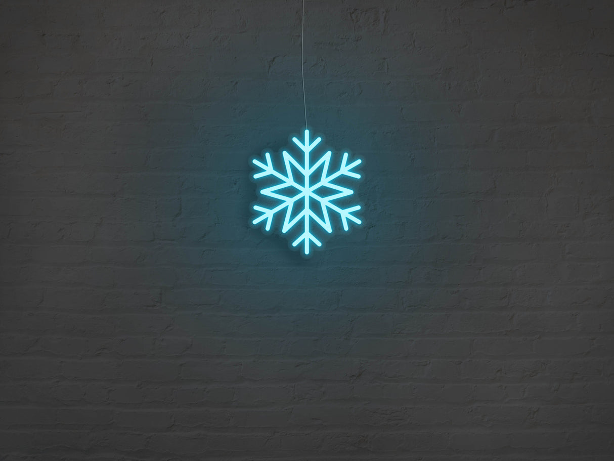 Snowflake LED Neon Sign