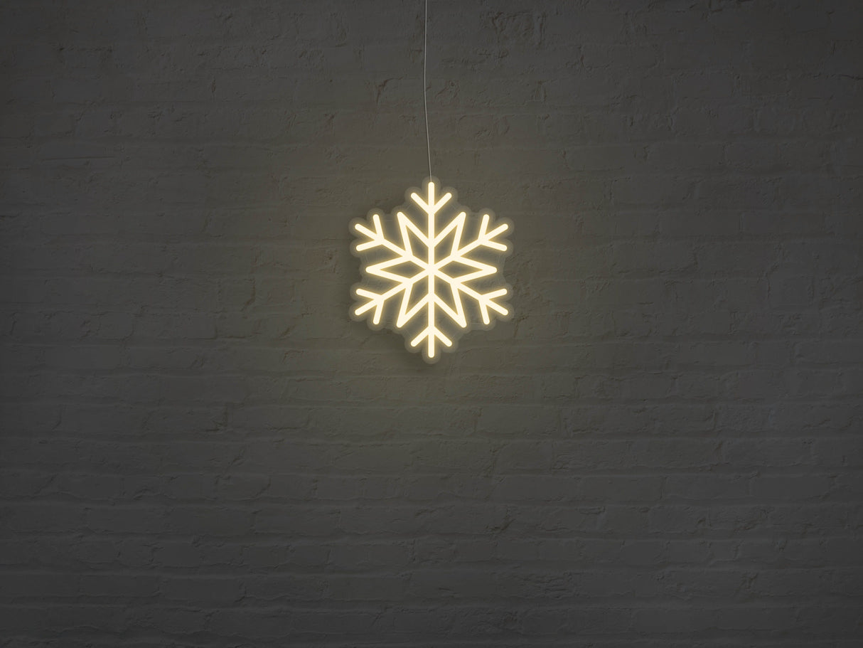 Snowflake LED Neon Sign