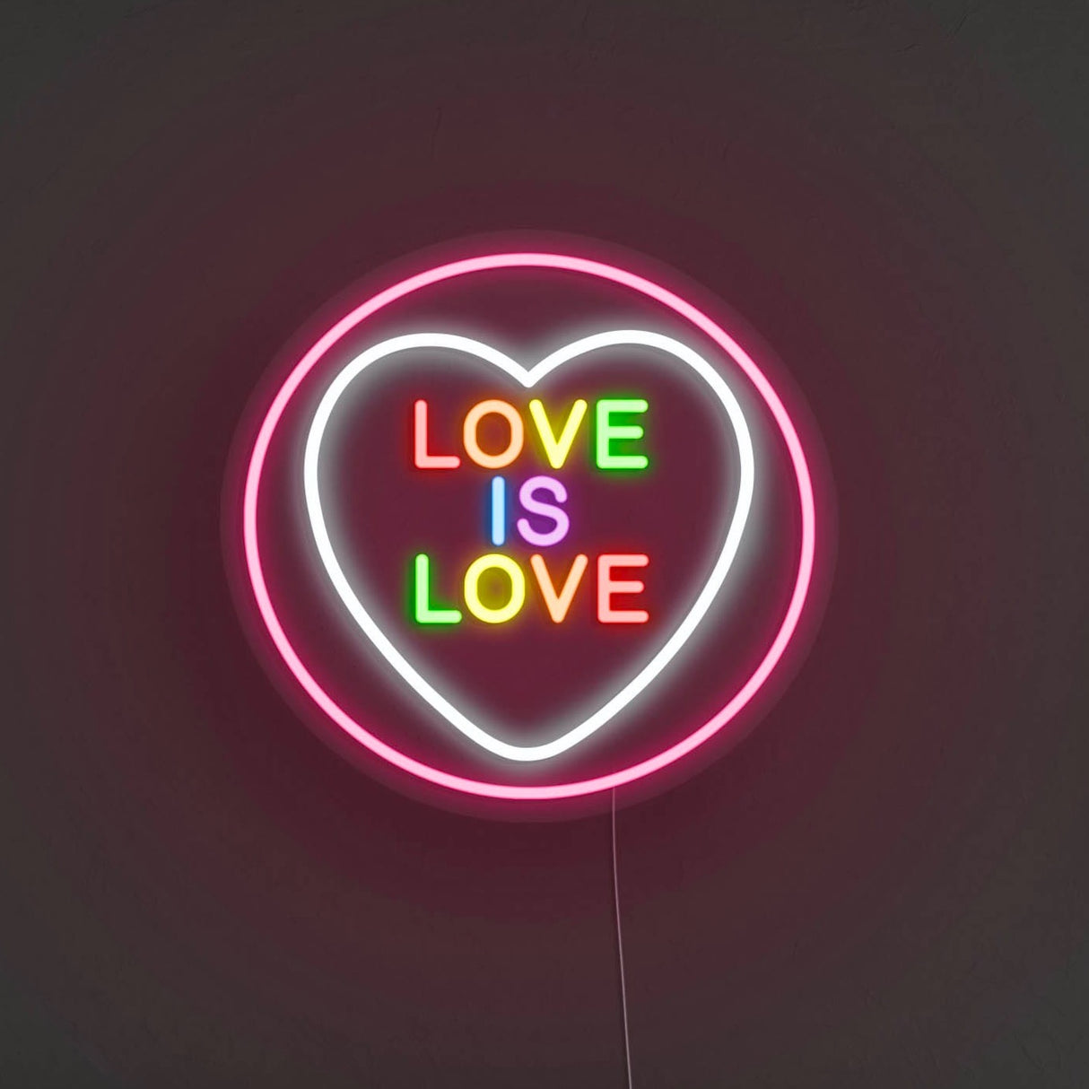 Love Is Love LED Neon Sign