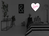 Love Heart LED Neon Sign