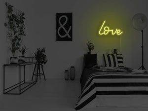 Love Neon Sign