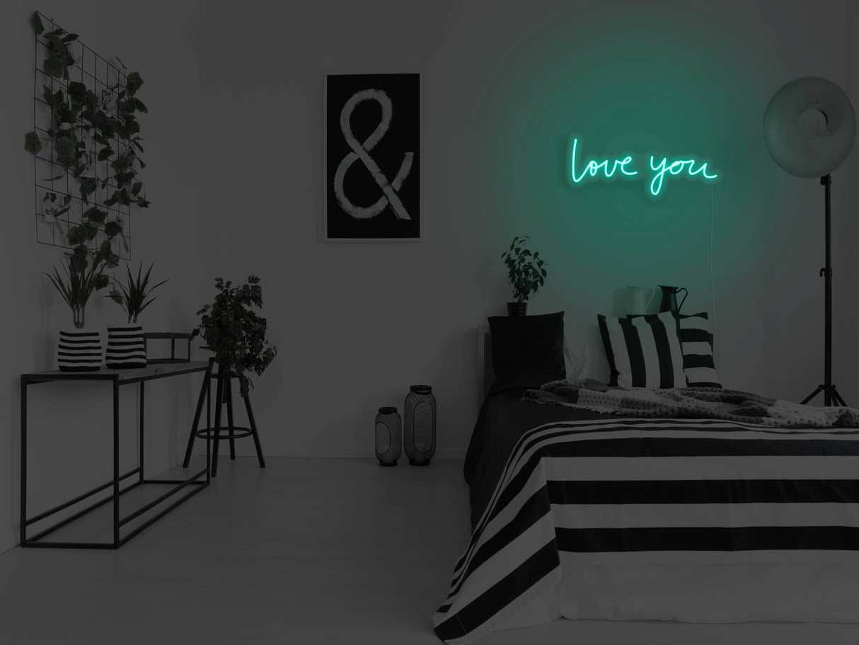 Love You LED Neon Sign