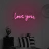 Love You LED Neon Sign