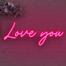 Love You LED Neon Sign