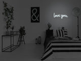 Love You LED Neon Sign